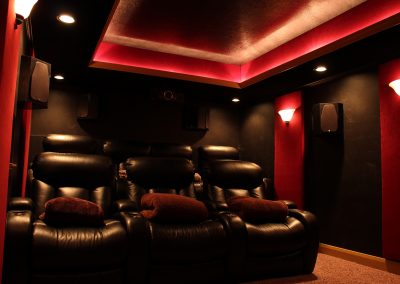modern home theater lighting